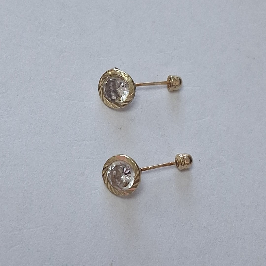 BROQUELES PAR ORO 10 K 0.8 GRMS (SEMINUEVO)