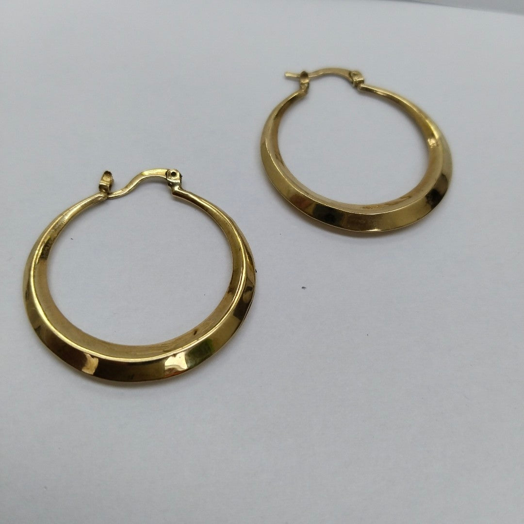 ARRACADAS PAR ORO 10 K 3.1 GRMS (SEMINUEVO)