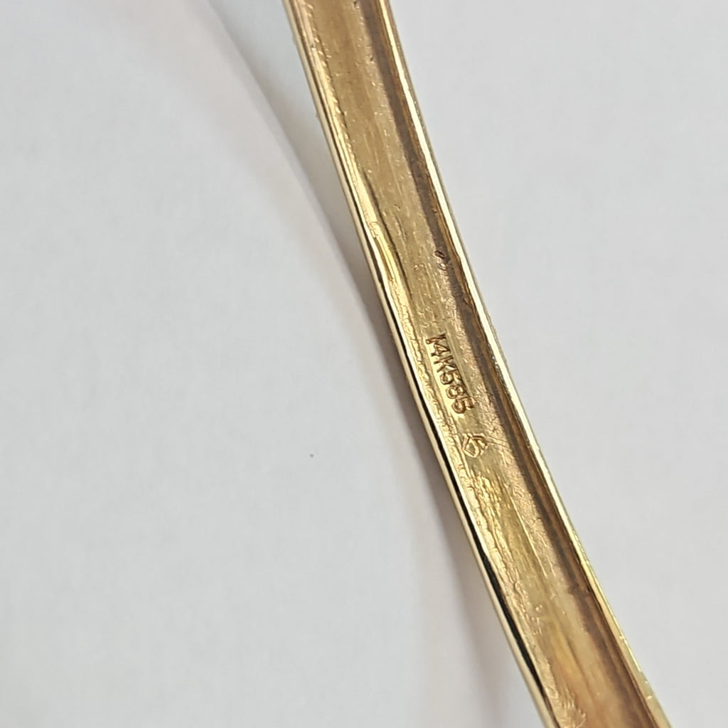 PULSERA RIGIDA ORO 14 K 15.4 GRMS (SEMINUEVO)