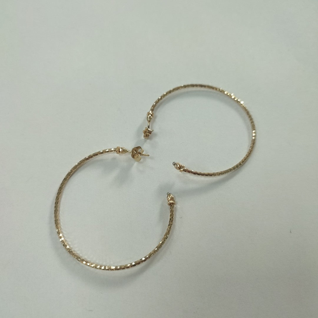 ARRACADAS PAR ORO 14 K 6.3 GRMS (SEMINUEVO)