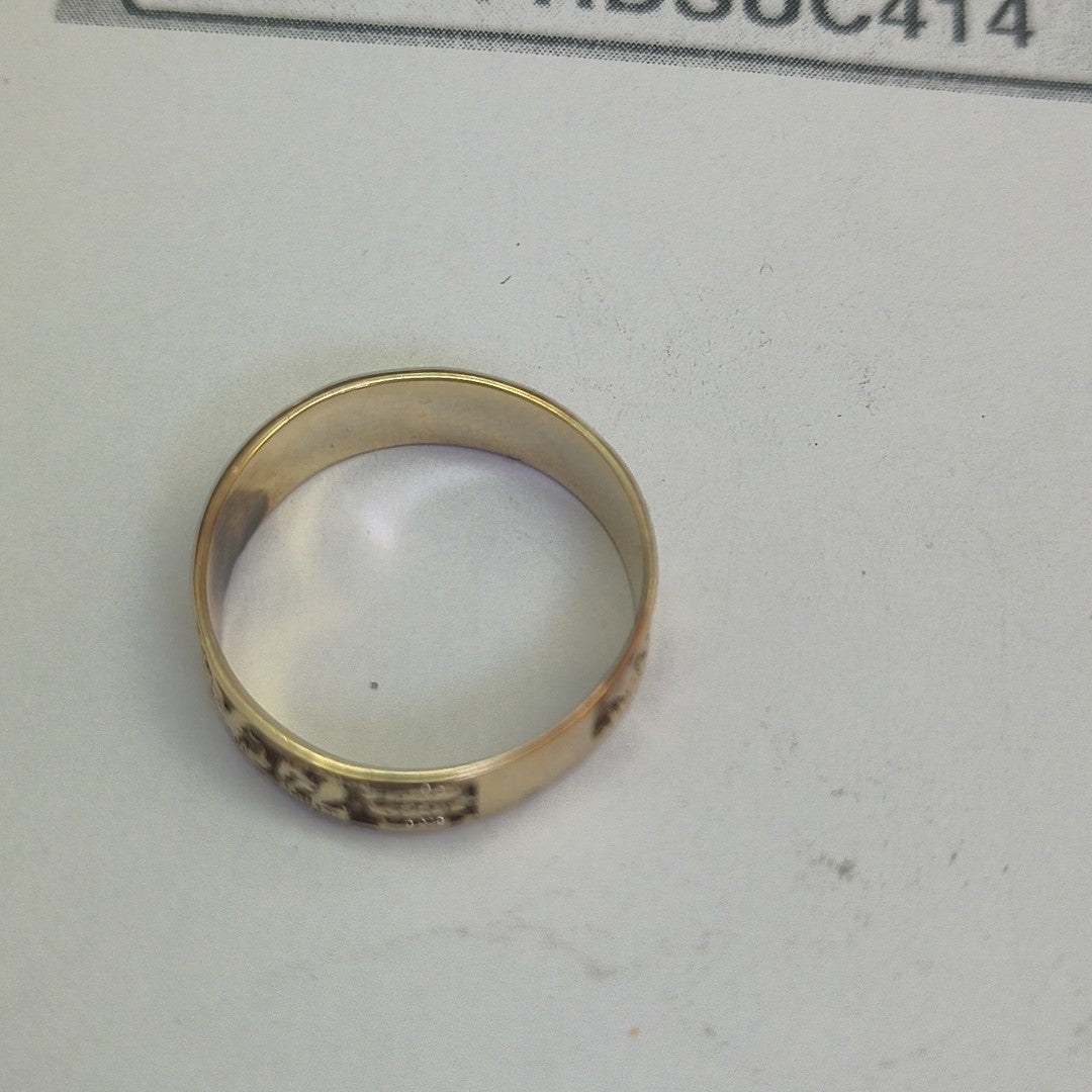 ARGOLLA DE LA SUERTE ORO 14 K 1,90 GRMS (SEMINUEVO)
