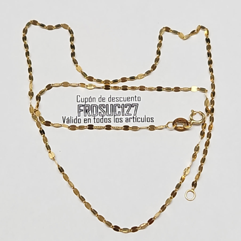 GARGANTILLA ORO 14 K 0.9 GRMS (SEMINUEVO)