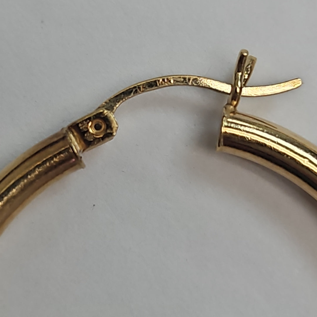 ARRACADAS PAR ORO 14 K 3.8 GRMS (SEMINUEVO)