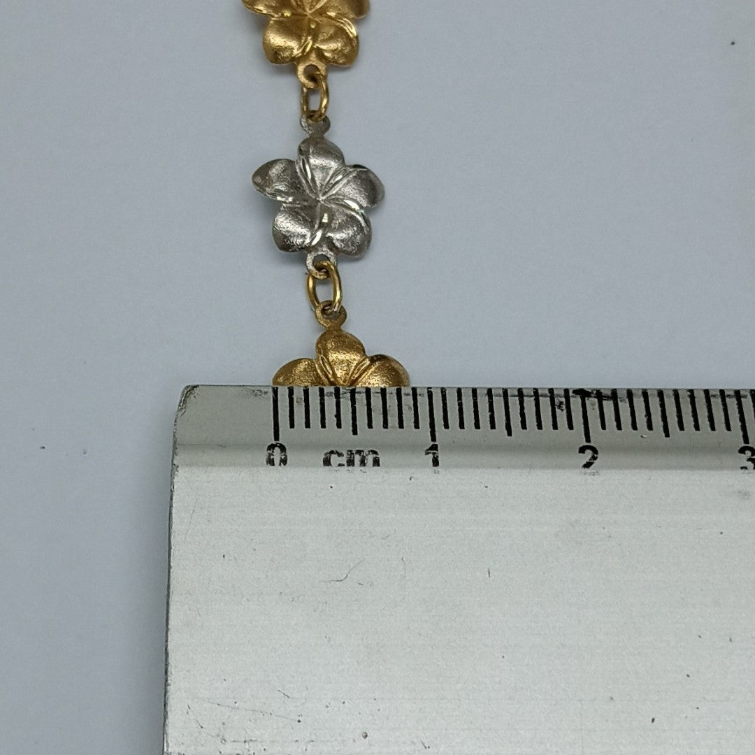 PULSERA ORO,RODIADO 10 K 3,10 GRMS (SEMINUEVO)
