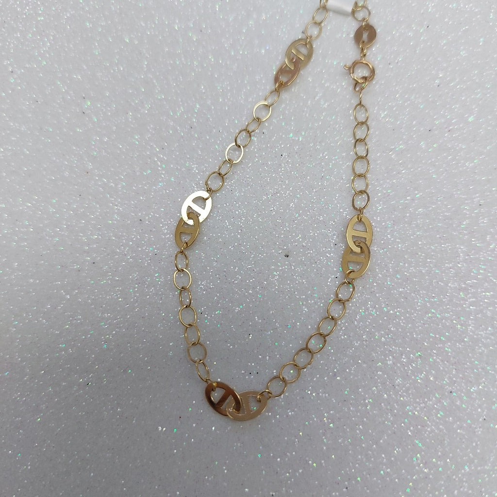 PULSERA ESPECIAL 14K 18 CM 1.6 GR (NUEVO)