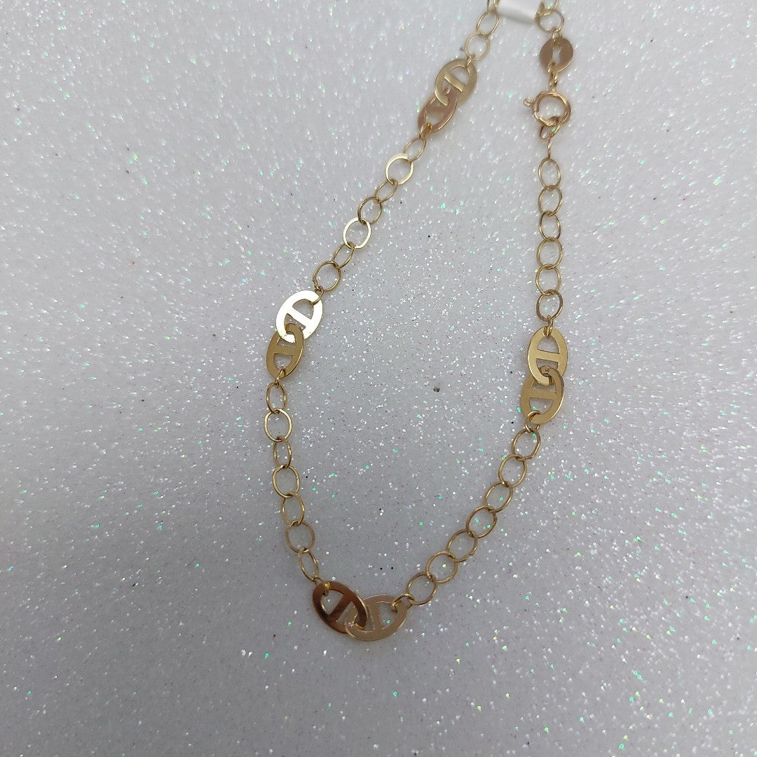 PULSERA ESPECIAL 14K 18 CM 1.6 GR (NUEVO)