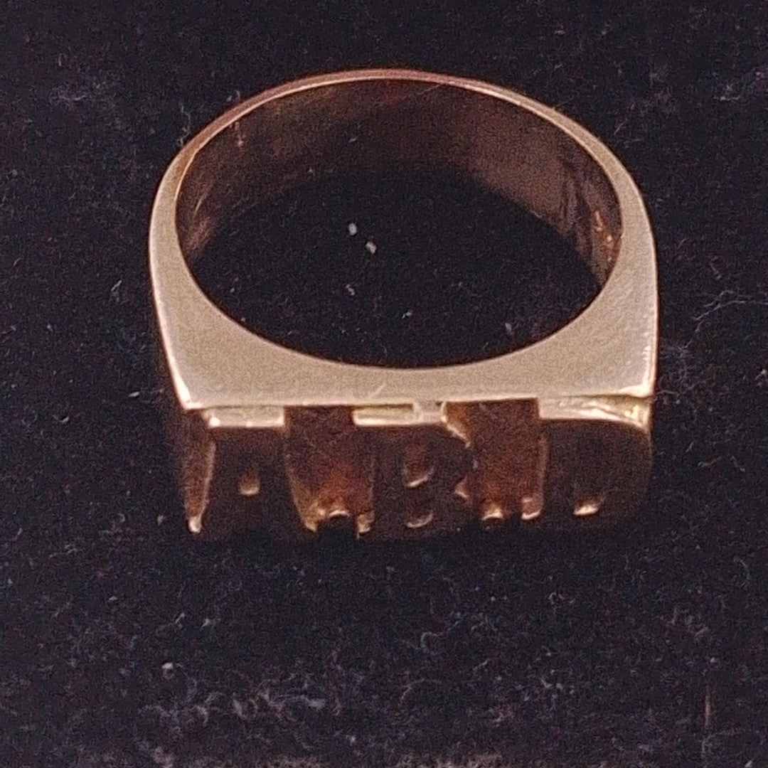 ANILLO ORO 14 K 8,00 GRMS (SEMINUEVO)