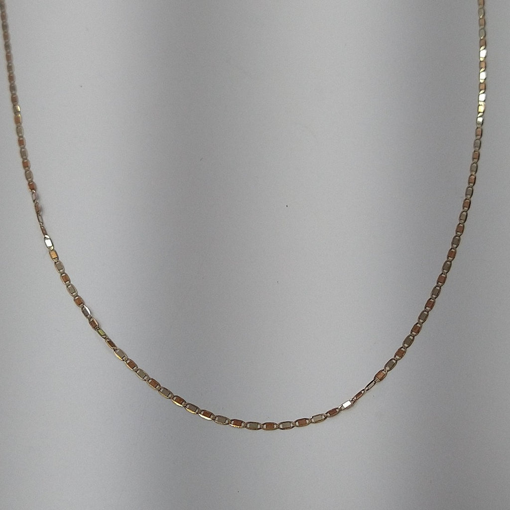 CADENA ORO COMBINADO 10 K 1.2 GRMS (SEMINUEVO)