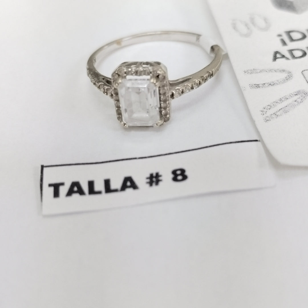 ANILLITO ORO BLANCO 14 K 2,20 GRMS (SEMINUEVO)