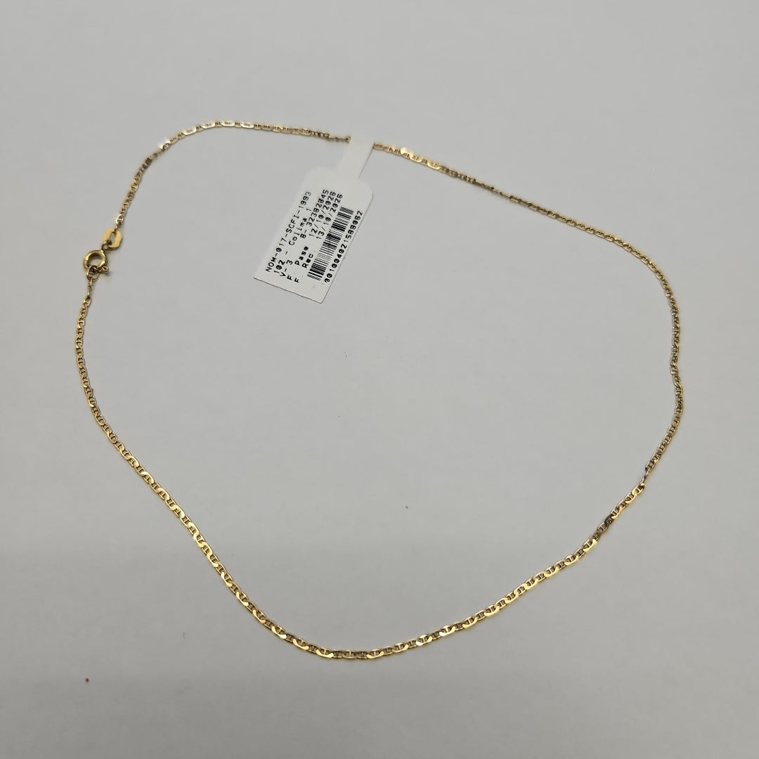 CADENA ORO 14 K 1.6 GRMS (SEMINUEVO)