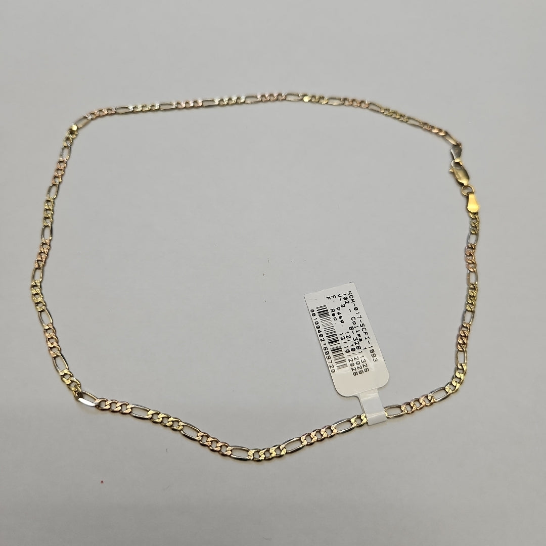 CADENA ORO COMBINADO 14 K 6,50 GRMS (SEMINUEVO)