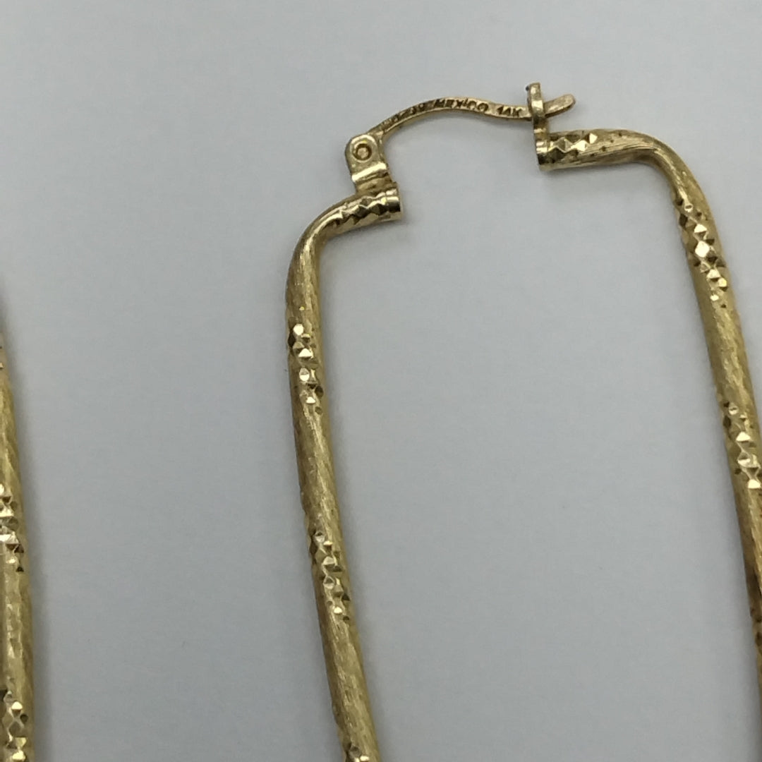 ARRACADAS PAR ORO 14 K 3,20 GRMS (SEMINUEVO)
