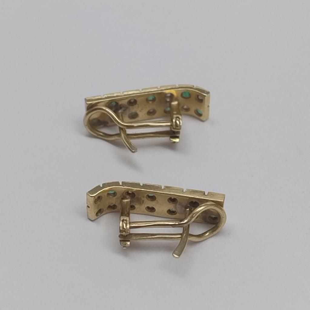 ARETES PAR ORO 14 K 4,80 GRMS (SEMINUEVO)