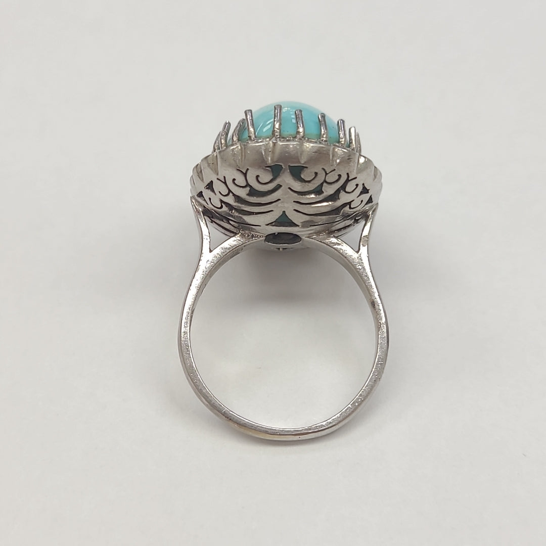 ANILLITO ORO BLANCO 14 K 9,50 GRMS (SEMINUEVO)