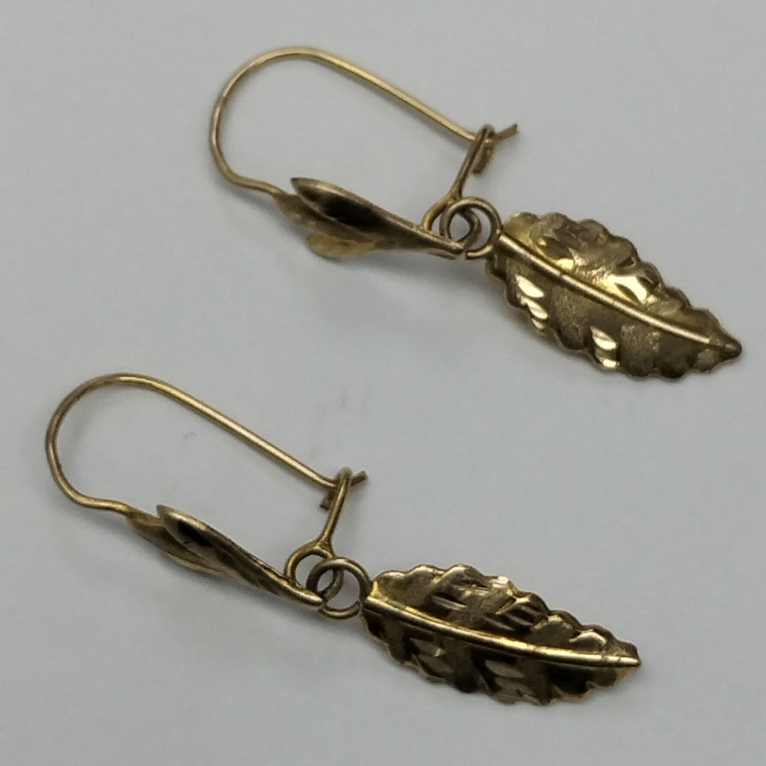 ARETES PAR ORO 10 K 1,30 GRMS (SEMINUEVO)