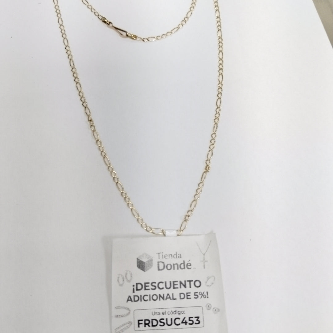 CADENA ORO 14 K 3,70 GRMS (SEMINUEVO)