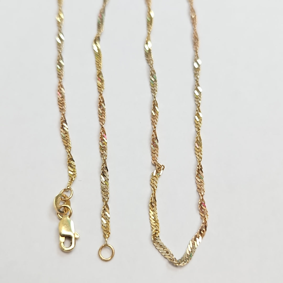 CADENA ORO 14 K 3,90 GRMS (SEMINUEVO)