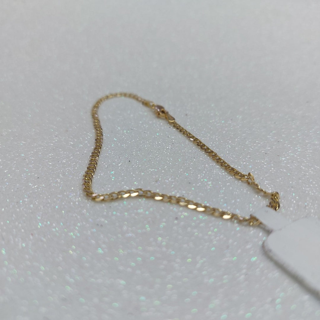 PULSERA BARBADA 14K 21 CM 2.3 GR (NUEVO)