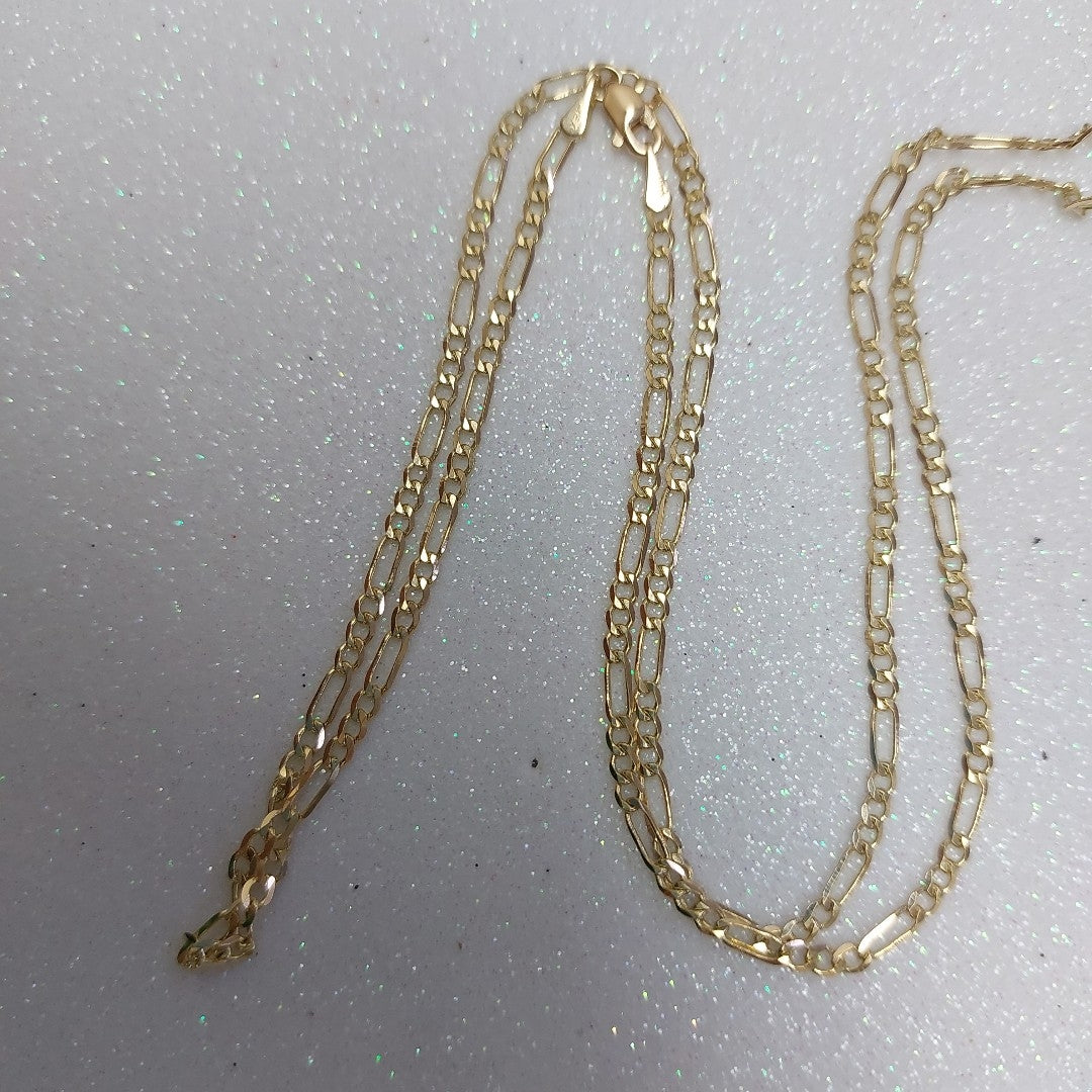 CADENA 3X1 14K 55 CM 5 GR (NUEVO)