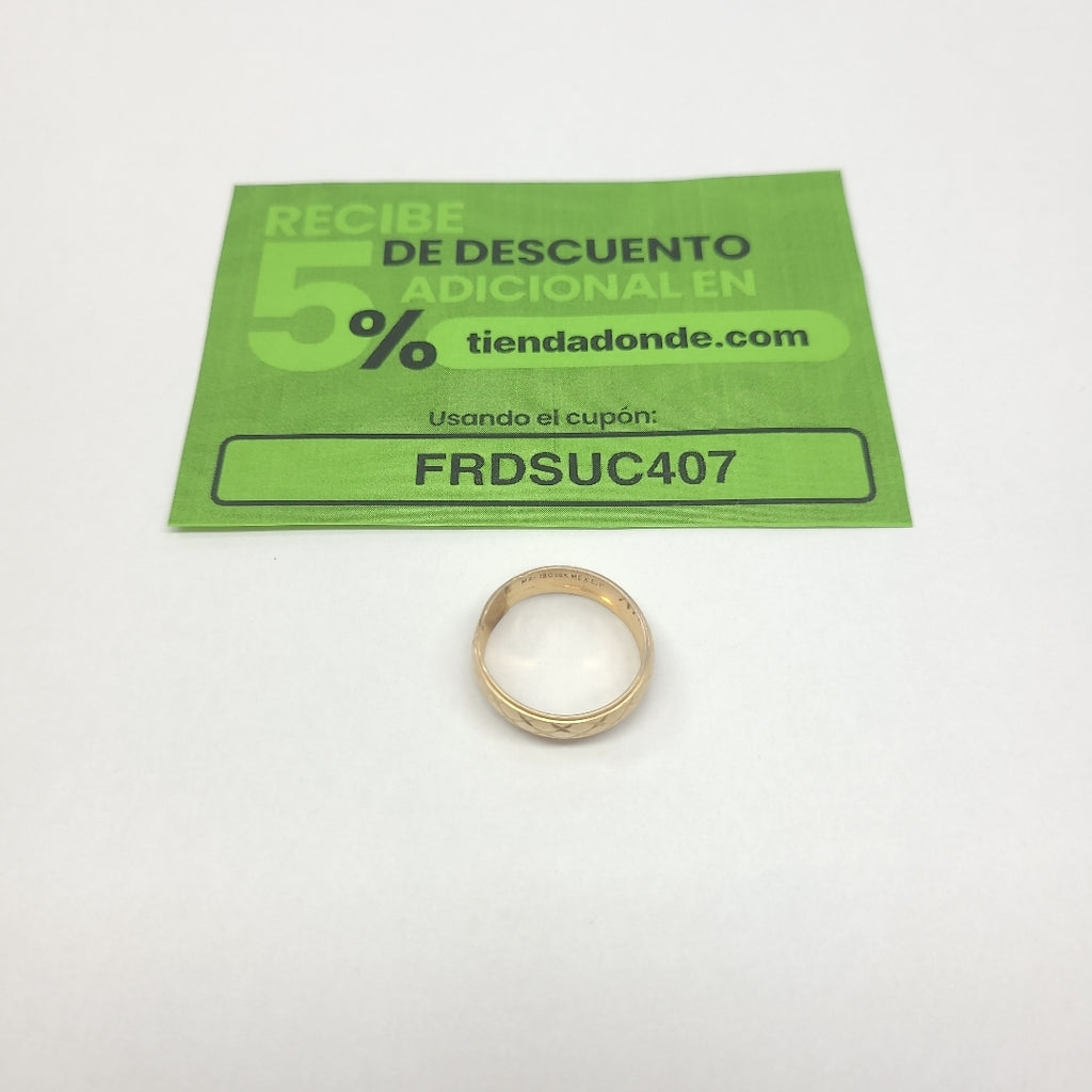 ARGOLLA ORO 14 K 1.7 GRMS (SEMINUEVO)