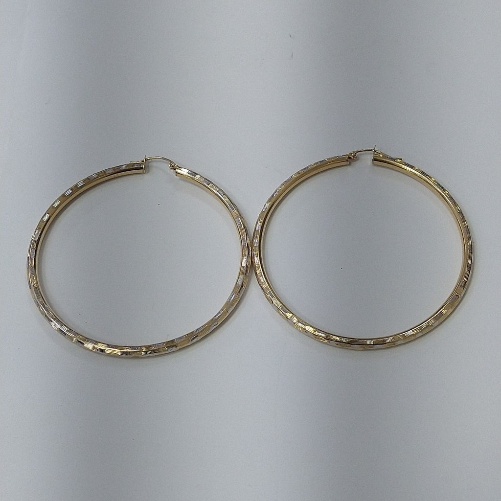 ARRACADAS PAR ORO 14 K 4.9 GRMS (SEMINUEVO)
