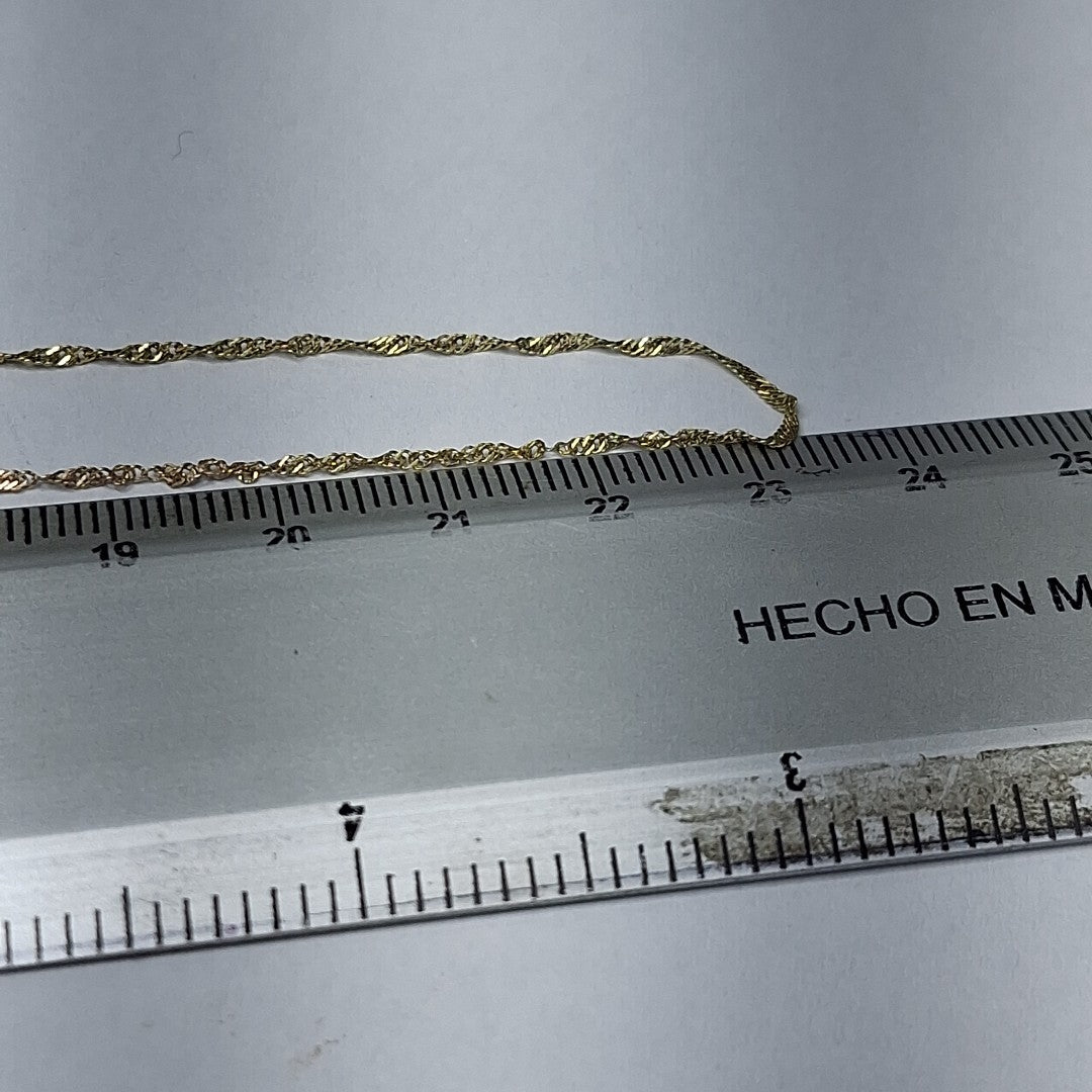 CADENA ORO 14 K 1.4 GRMS (SEMINUEVO)