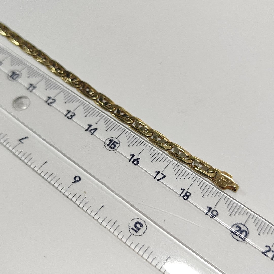 PULSERA ORO 14 K 9.1 GRMS (SEMINUEVO)