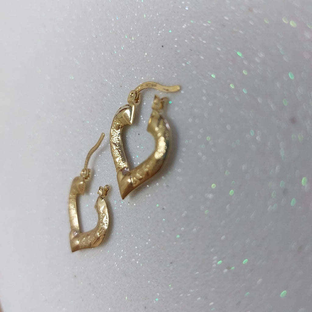 ARETES ARRACADAS 14K 1.7 GR (NUEVO)