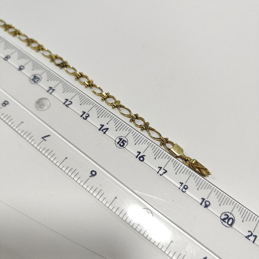 PULSERA ORO 14 K 7.2 GRMS (SEMINUEVO)