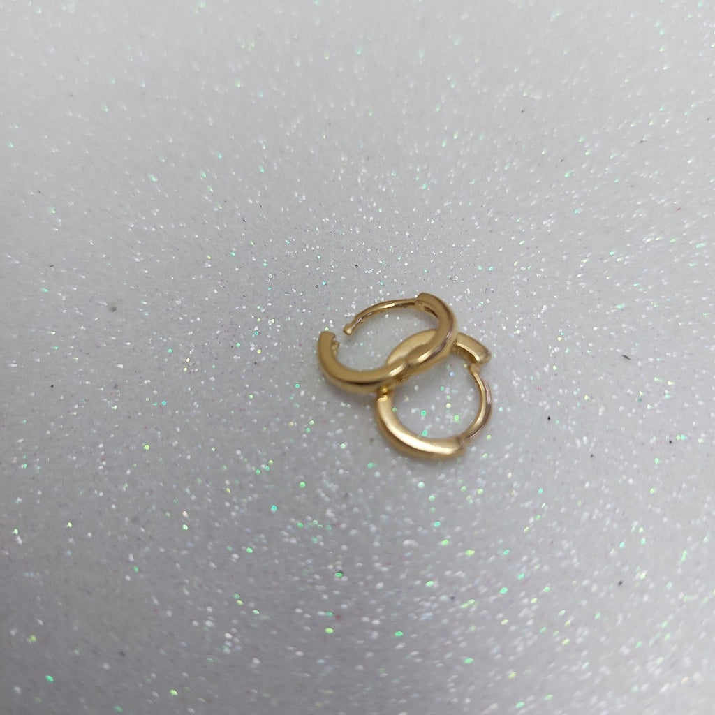 ARETES HUGGIE 14K 1.3 GR (NUEVO)
