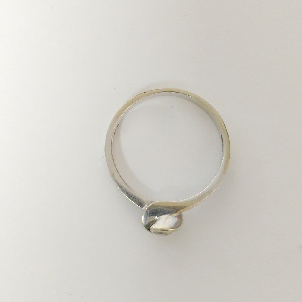 ANILLITO ORO BLANCO 14 K 2,30 GRMS (SEMINUEVO)