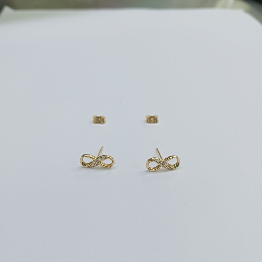ARETES PAR ORO 14 K 1,40 GRMS (SEMINUEVO)