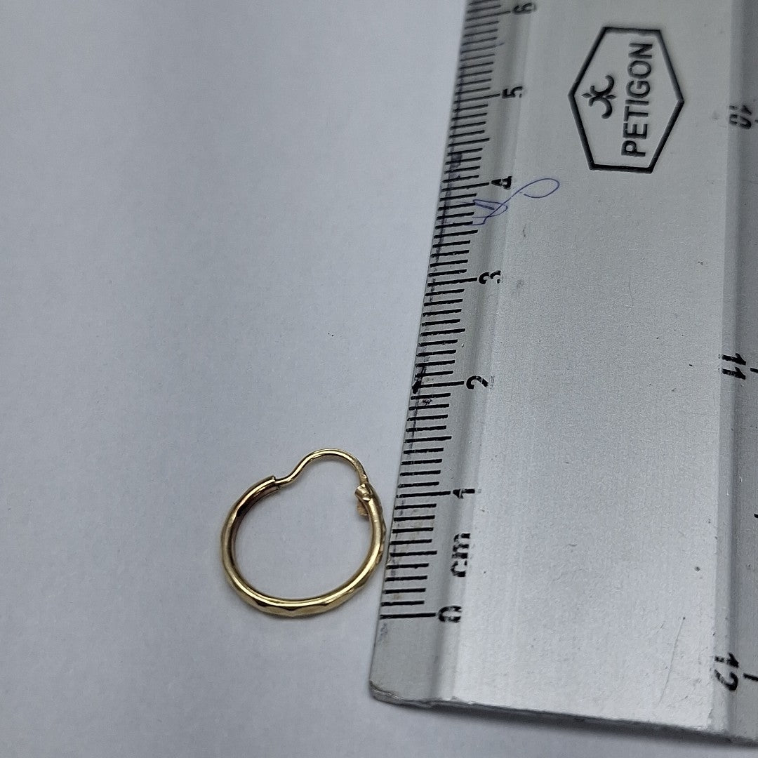 ARRACADAS PAR ORO 10 K 0.6 GRMS (SEMINUEVO)