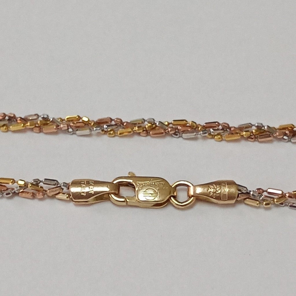 GARGANTILLA ORO 14 K 3.5 GRMS (SEMINUEVO)