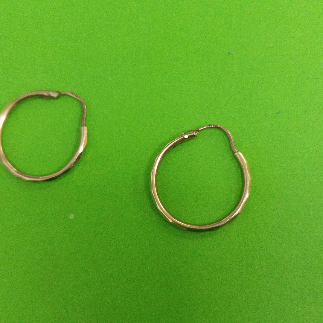 ARRACADAS PAR ORO 10 K 1.2 GRMS (SEMINUEVO)