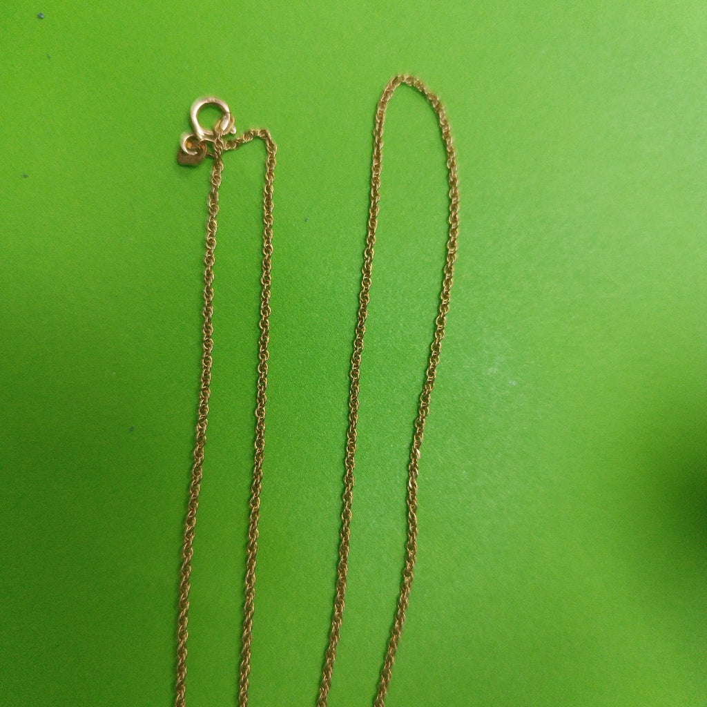 CADENA ORO 14 K 2.5 GRMS (SEMINUEVO)