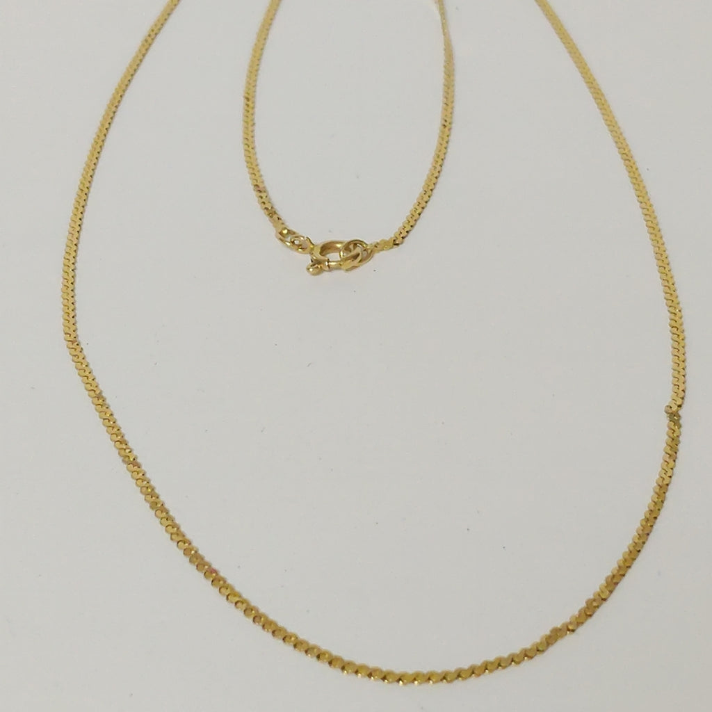 GARGANTILLA ORO 18 K 3.8 GRMS (SEMINUEVO)