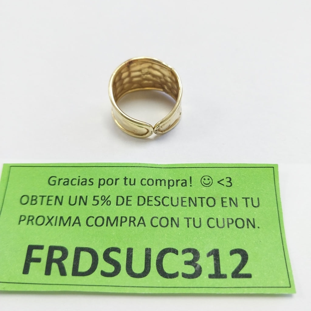 ANILLO ORO 14 K 2.9 GRMS (SEMINUEVO)
