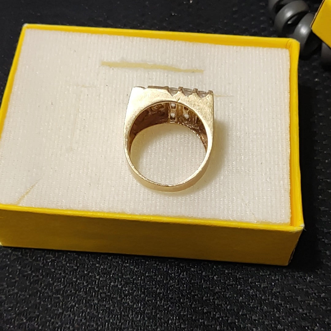 ANILLO ORO 10 K 10.5 GRMS (SEMINUEVO)