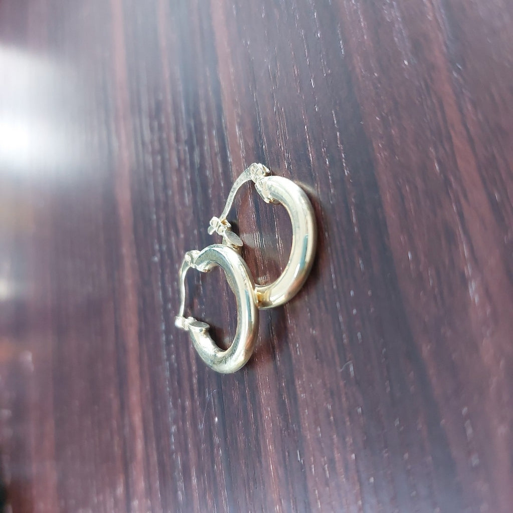 ARETES ARRACADAS 14K 1.6 GR (NUEVO)
