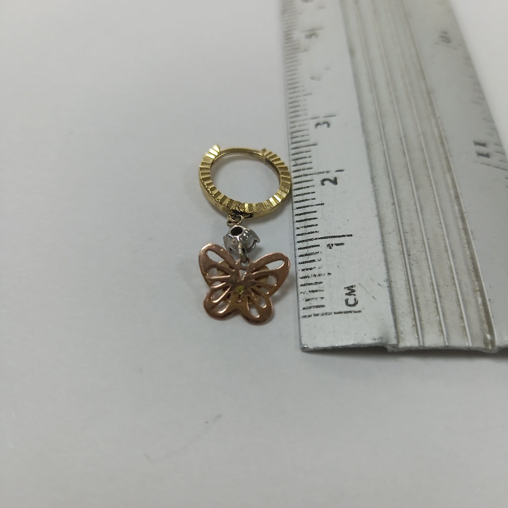 ARRACADAS PAR ORO 10 K 1.8 GRMS (SEMINUEVO)