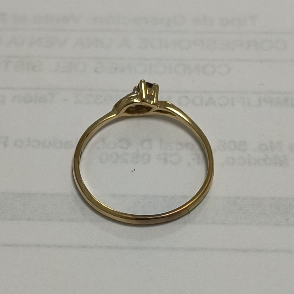 ANILLITO ORO 14 K 1.1 GRMS (SEMINUEVO)