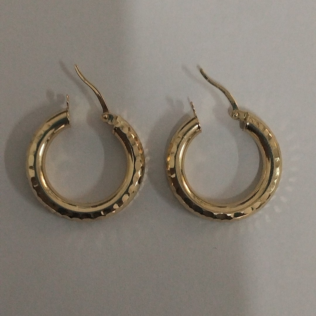 ARRACADAS ORO 14K 2.5 (NUEVO)