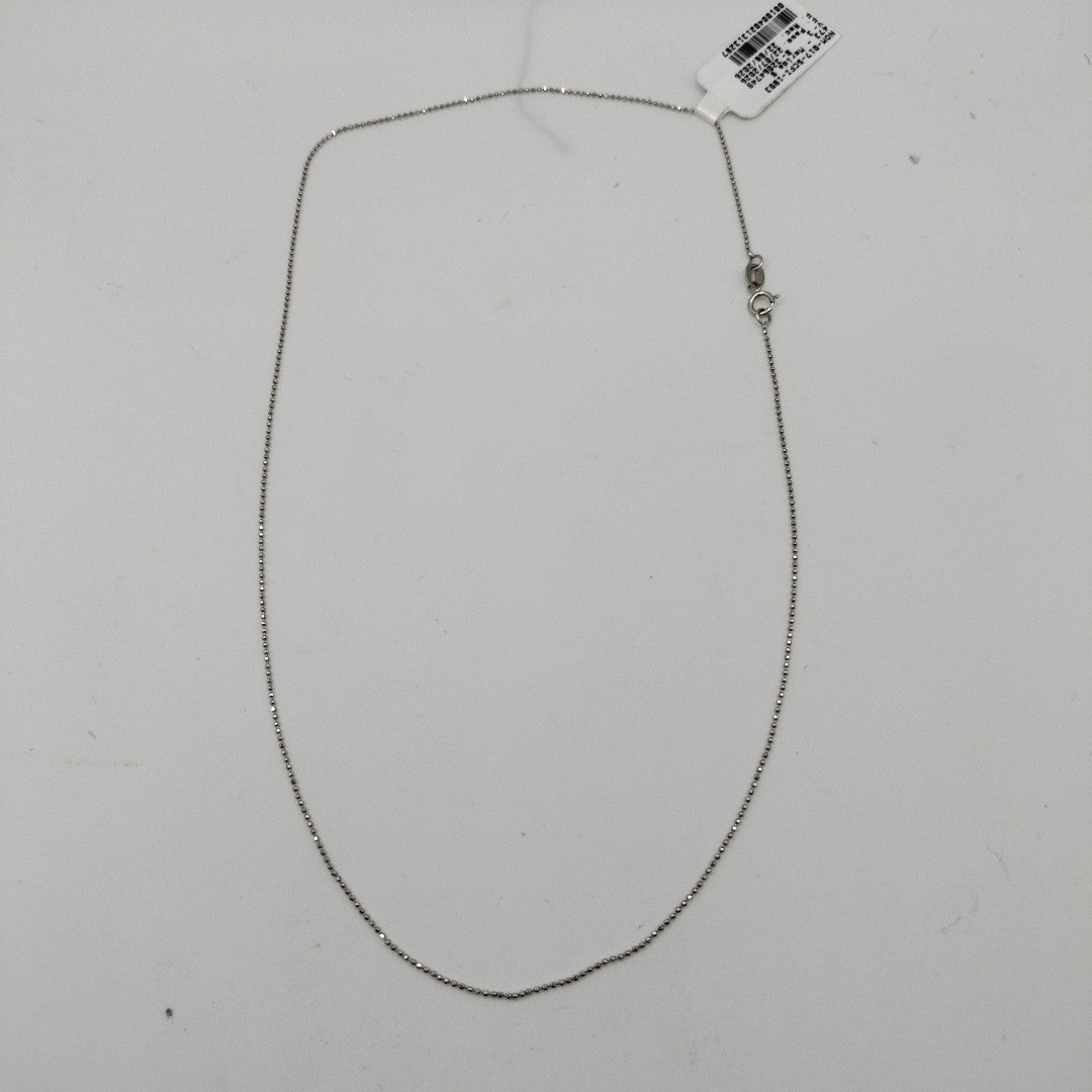CADENA ORO BLANCO 14 K 1.7 GRMS (SEMINUEVO)