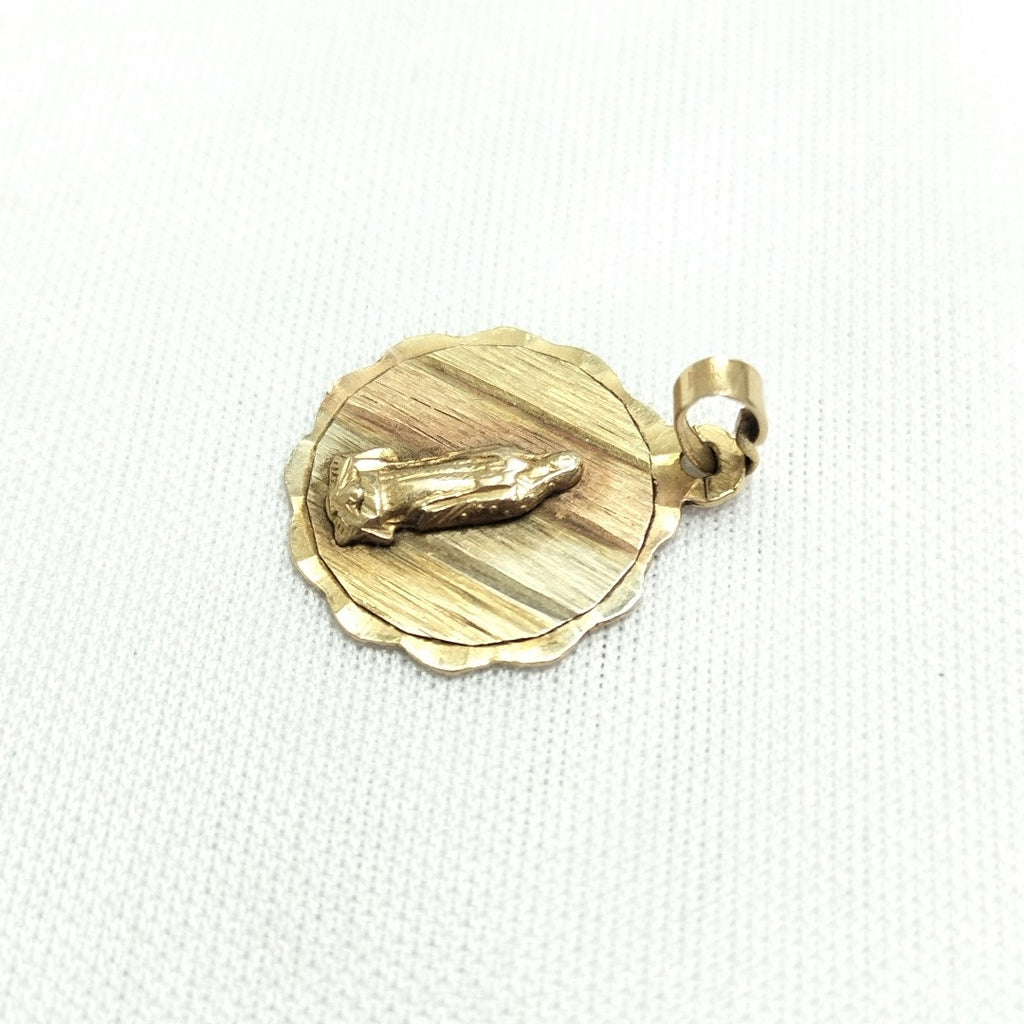 MEDALLA RELIGIOSA ORO 10 K 1.3 GRMS (SEMINUEVO)