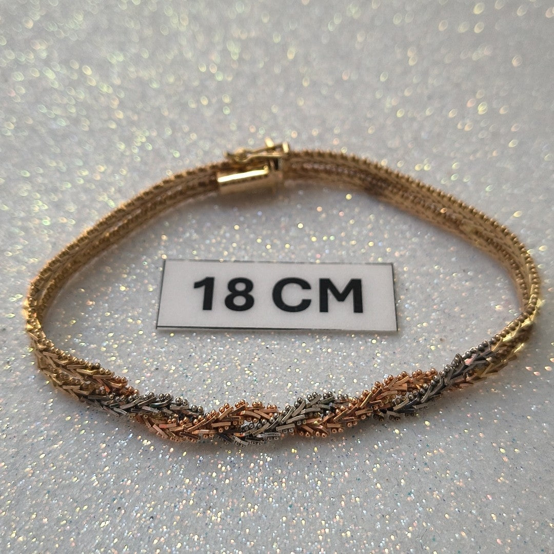 PULSERA ORO 14 K 11.2 GRMS (SEMINUEVO)