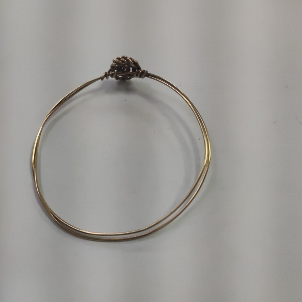 PULSERA RIGIDA ORO 14 K 5.2 GRMS (SEMINUEVO)