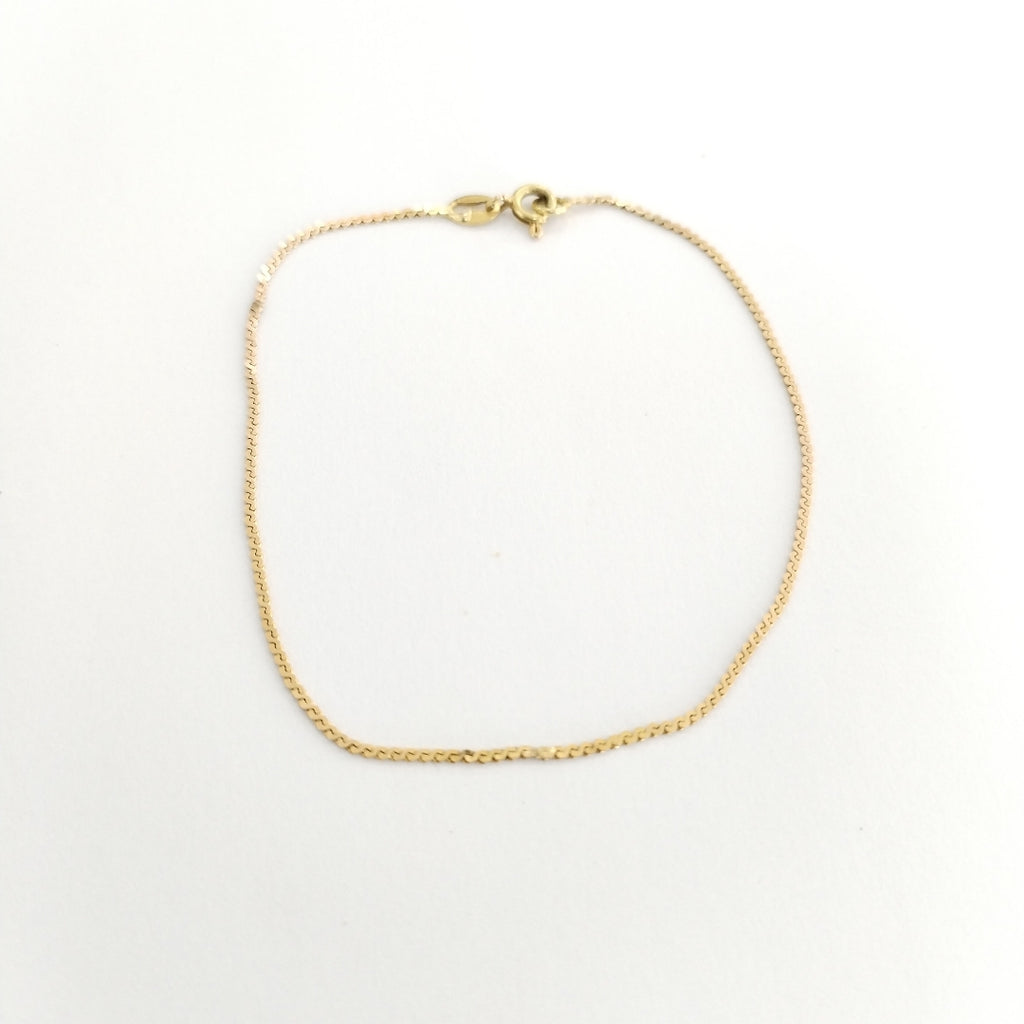 PULSERA ORO 14 K 1,20 GRMS (SEMINUEVO)