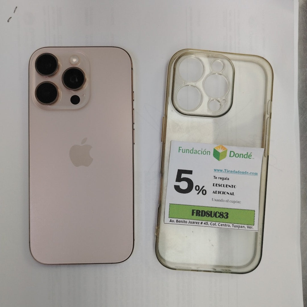 CELULAR APPLE IPHONE 16 PRO A3292 (2024) 256 GB 8 GB RAM (SEMINUEVO)