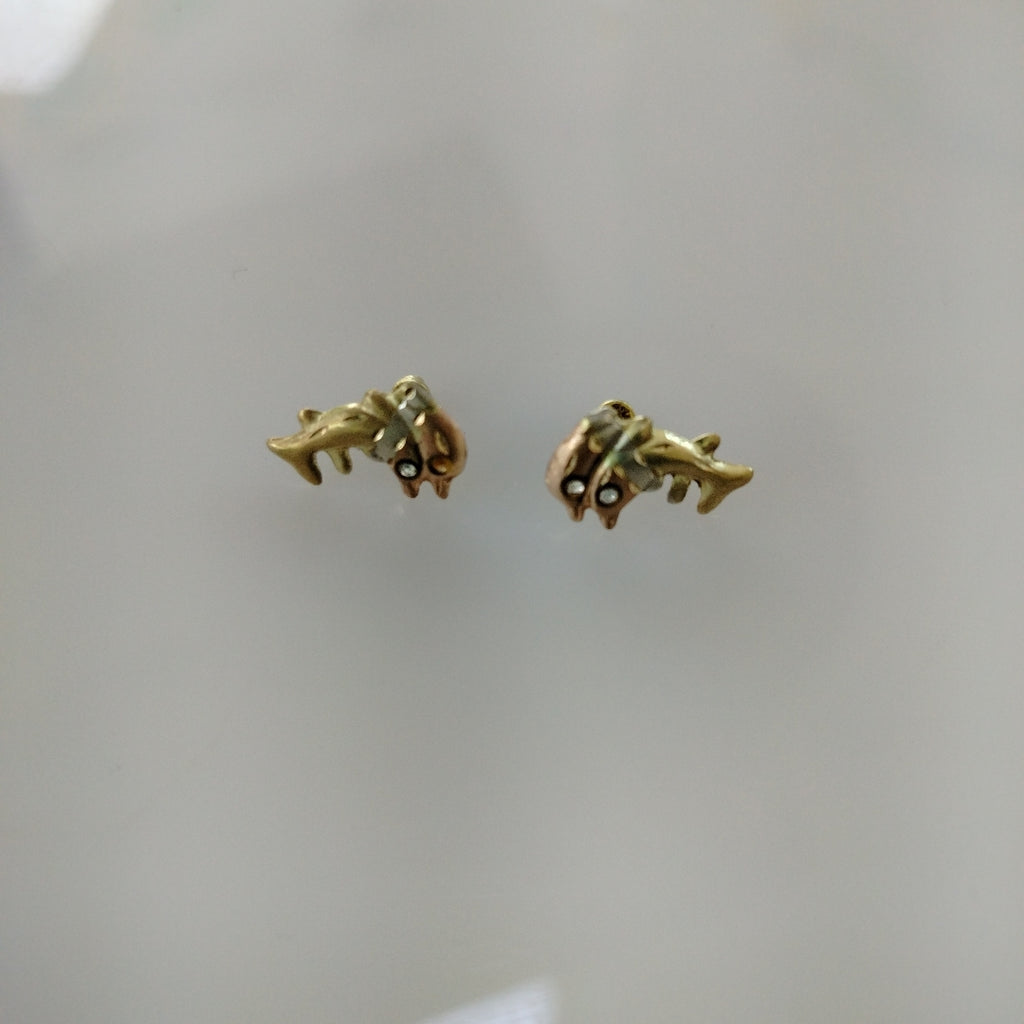 BROQUELES PAR ORO 10 K 0.4 GRMS (SEMINUEVO)